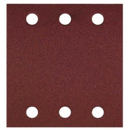SANDING SHEET 115X107MM 180G VELCRO 6 HOLE PACK 10 BOSCH Twiggs